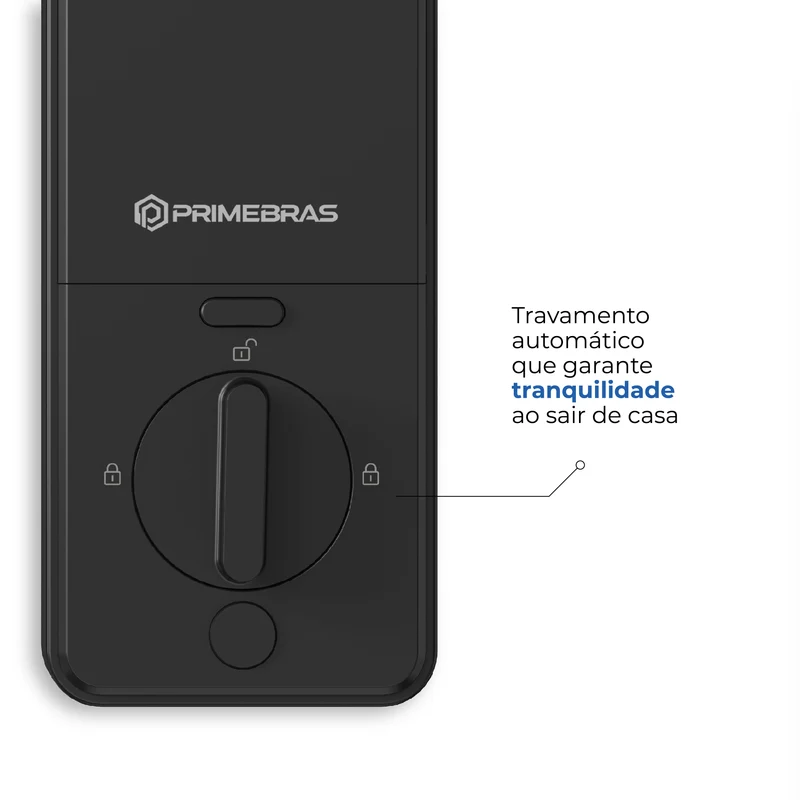 Travamento automático da Fechadura Dubai Face ID
