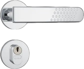 Fechadura Stam 803/21 Roseta Redonda