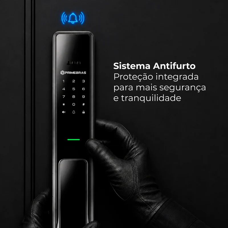 Sistema antifurto da Fechadura Zurich, proteção integrada contra violação