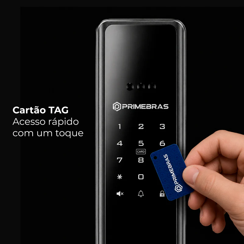 Cartão TAG — acesso rápido com um toque